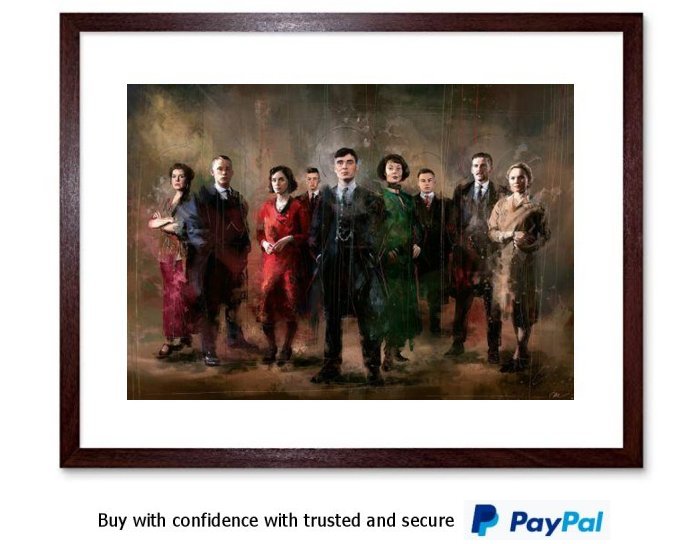 Peaky Blinders Framed Print